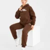 Retro-broderad oversized-hoodie