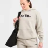 Retro-broderad oversized-hoodie