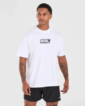 Retro-T-shirt i oversized-modell