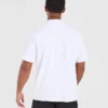 Retro-T-shirt i oversized-modell