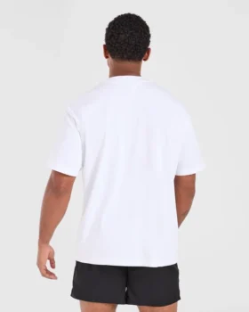 Retro-T-shirt i oversized-modell