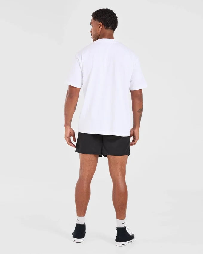 Retro-T-shirt i oversized-modell
