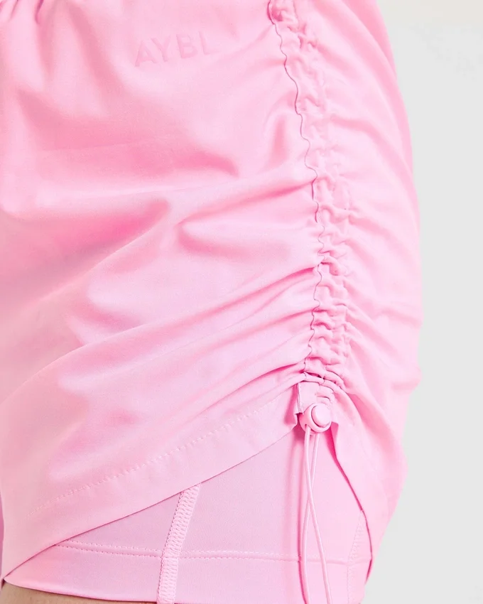 Run Ruched Shorts