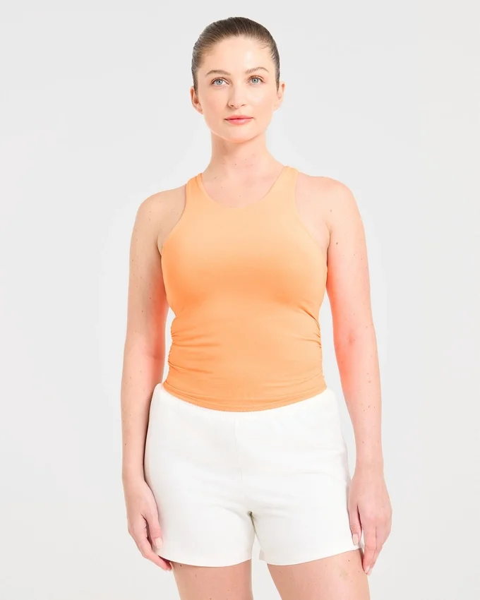 Run Ruched Tank