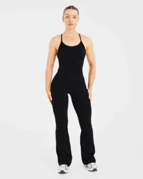 Sculpt Backless Flared All In One