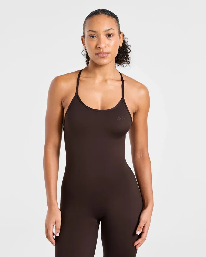 Sculpt Backless Flared All In One