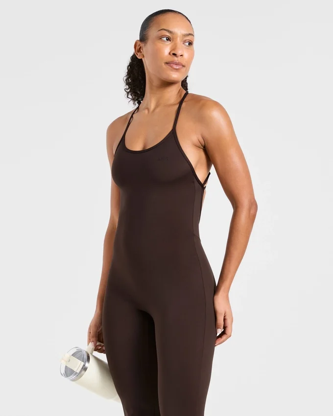 Sculpt Backless Flared All In One