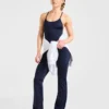Sculpt Backless Flared All In One