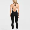 Sculpt Backless Leggings All In One