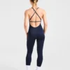 Sculpt Backless Leggings All In One
