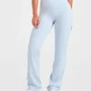 Sculpt Wrap-leggings med utsvängda ben