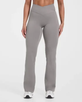 Sculpt Wrap-leggings med utsvängda ben