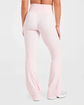 Sculpt Wrap-leggings med utsvängda ben