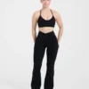Sculpt Wrap-leggings med utsvängda ben