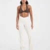 Sculpt Wrap-leggings med utsvängda ben