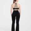 Sculpt Wrap-leggings med utsvängda ben