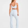Sculpt Wrap-leggings med utsvängda ben