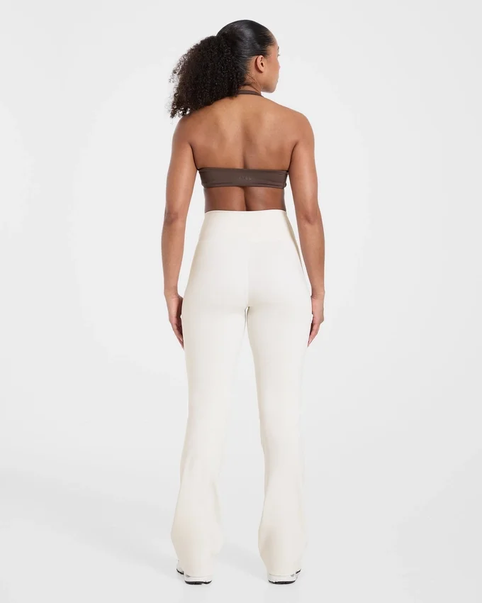 Sculpt Wrap-leggings med utsvängda ben