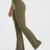 Sculpt Wrap-leggings med utsvängda ben