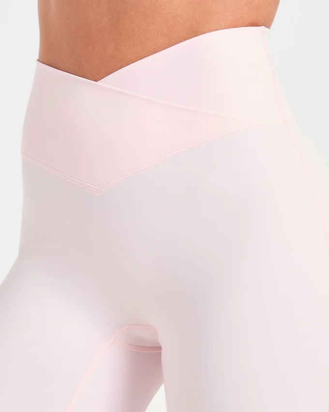 Sculpt Wrap-leggings med utsvängda ben