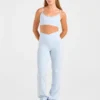 Sculpt Wrap-leggings med utsvängda ben