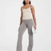 Sculpt Wrap-leggings med utsvängda ben
