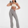 Sculpt Wrap-leggings med utsvängda ben