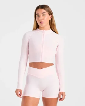 Sculpt Wrap Zip Up-jacka