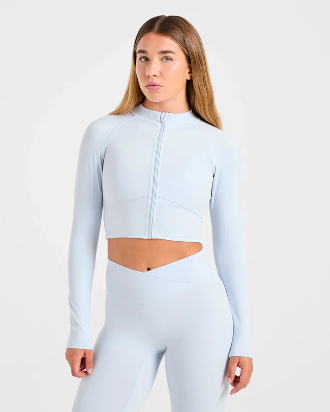 Sculpt Wrap Zip Up-jacka