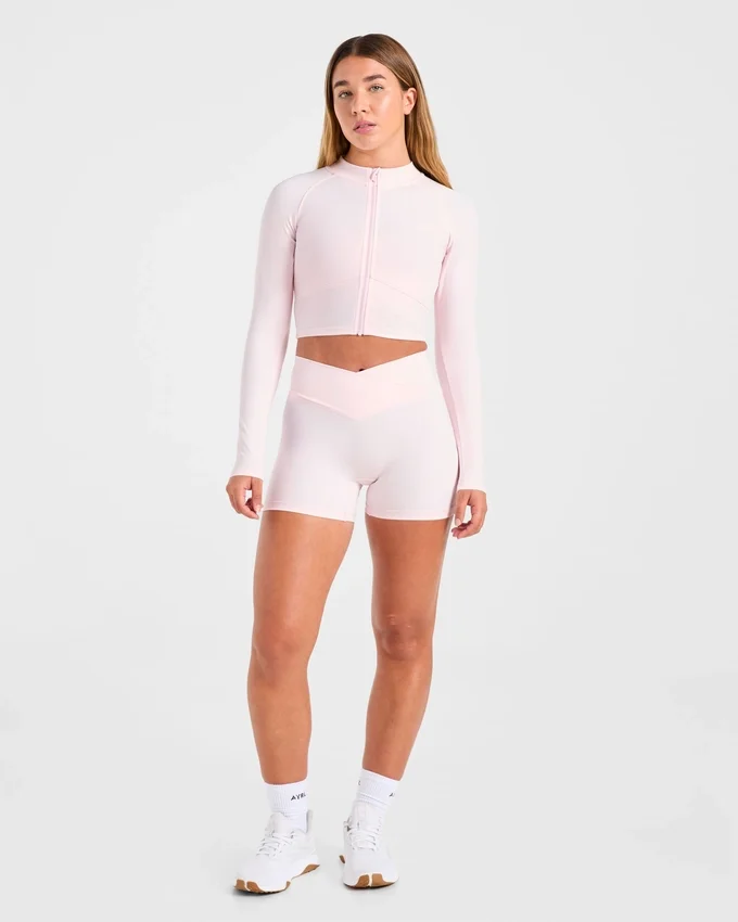 Sculpt Wrap Zip Up-jacka