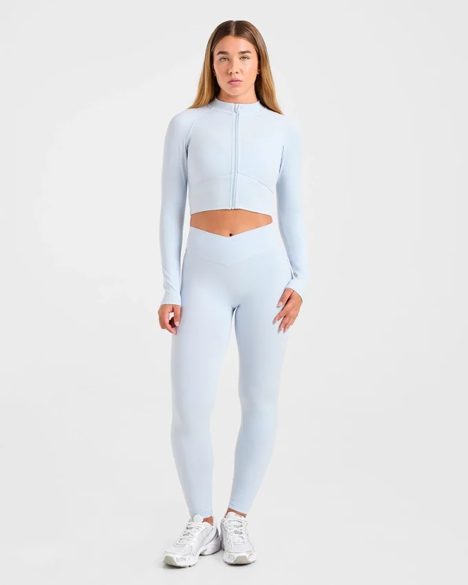 Sculpt Wrap Zip Up-jacka