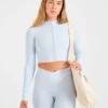 Sculpt Wrap Zip Up-jacka