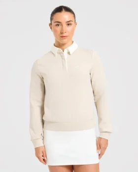 Signature långärmad polotröja