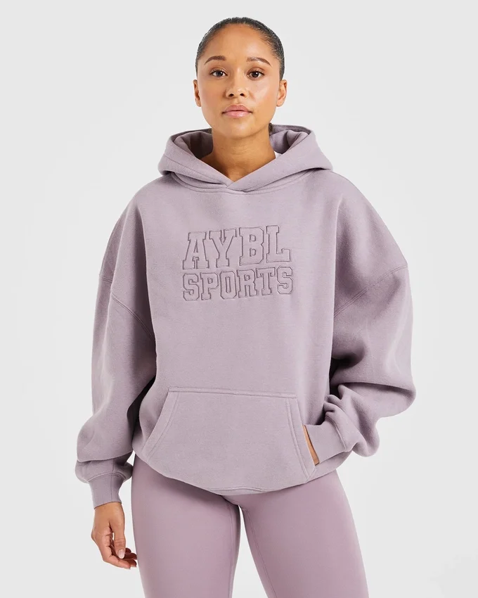 Sport Outline Oversized-hoodie
