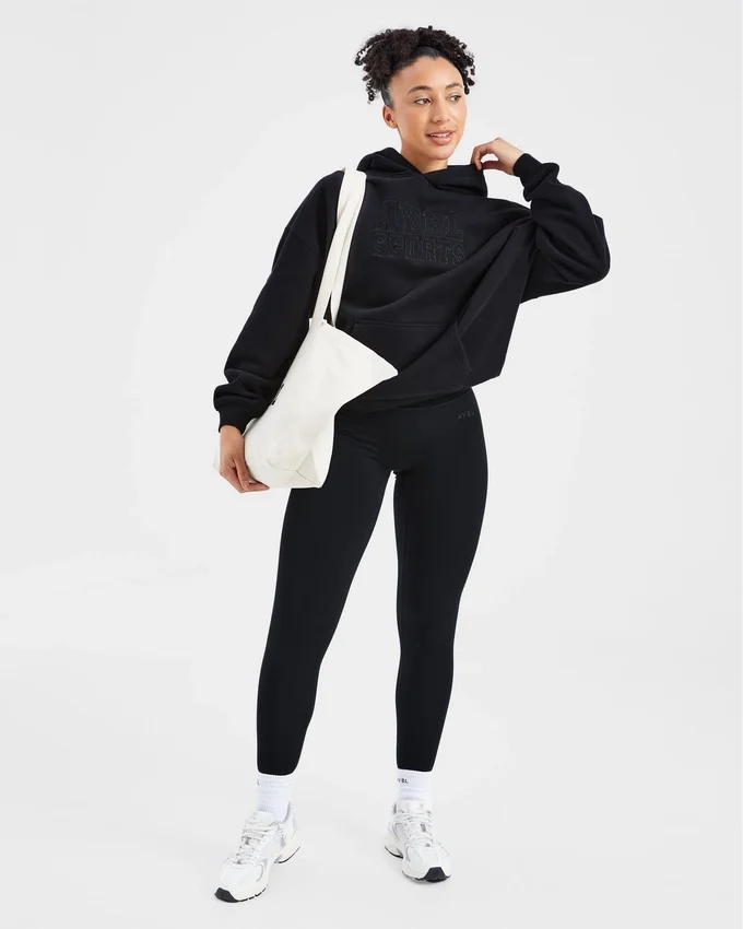 Sport Outline Oversized-hoodie