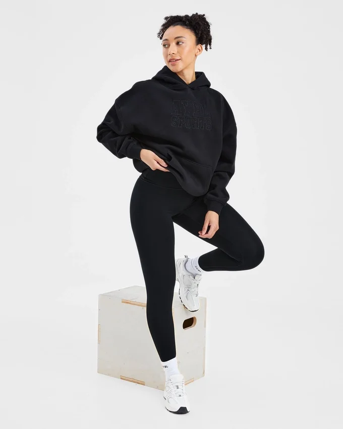 Sport Outline Oversized-hoodie