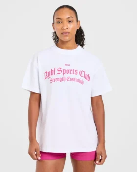 Sports Club Gothic Oversized T-shirt