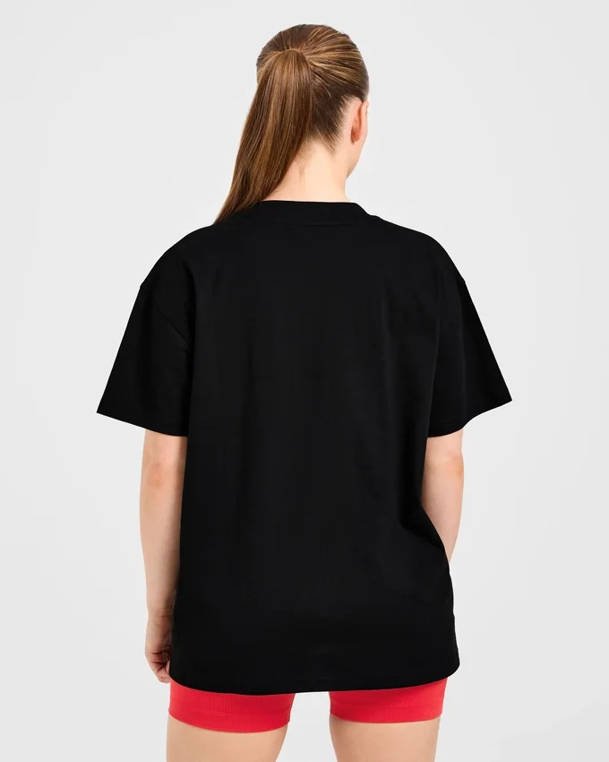 Sports Club Gothic Oversized T-shirt