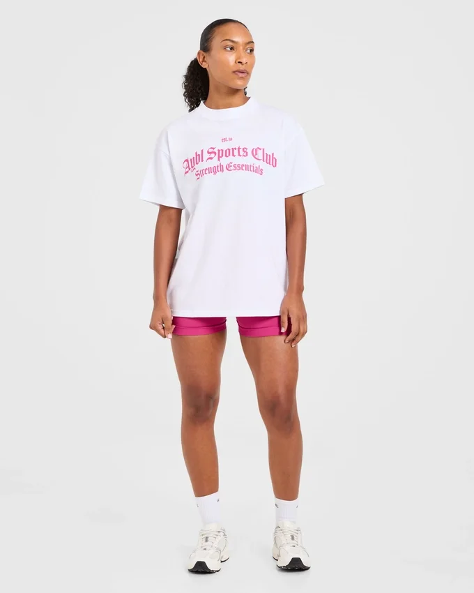 Sports Club Gothic Oversized T-shirt