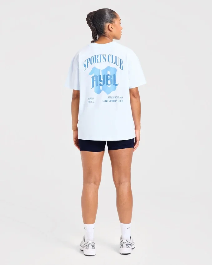 Sports Club Gothic Oversized T-shirt