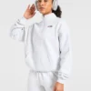 Sports Club Oversized-tröja med 1/4-dragkedja