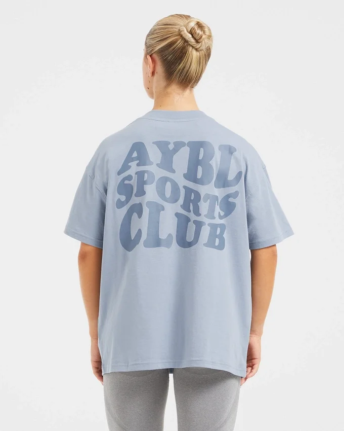 Sports Club Wavy Oversized T-shirt