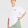 Sports Club Wavy Oversized T-shirt