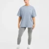 Sports Club Wavy Oversized T-shirt