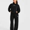 Sports Collective Mjukisbyxor med raka ben i oversized-modell
