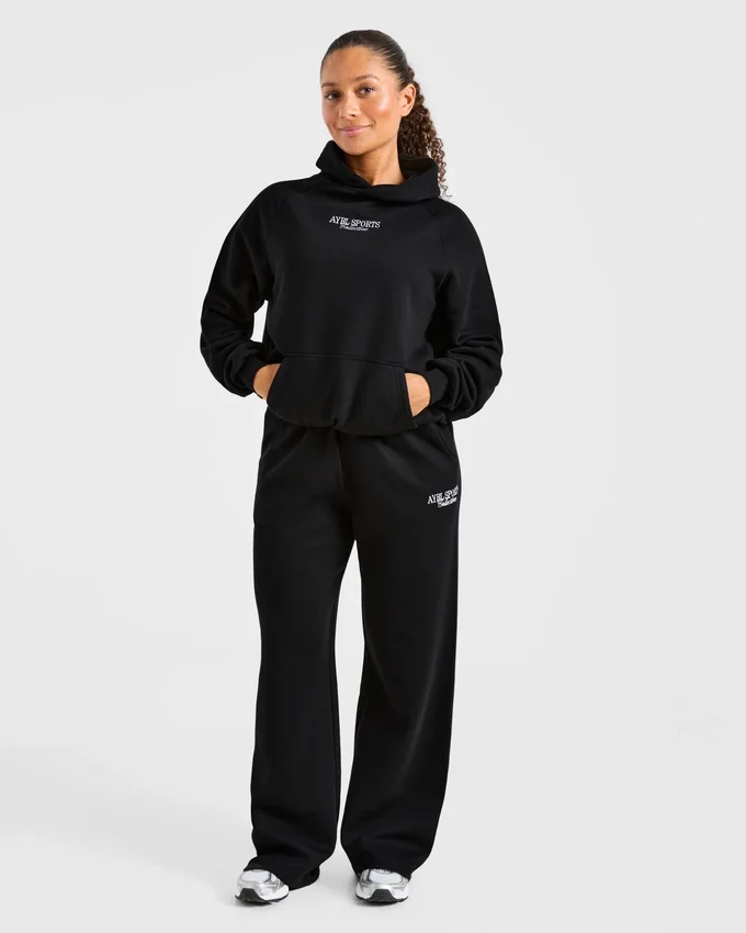 Sports Collective Mjukisbyxor med raka ben i oversized-modell