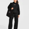 Sports Collective Mjukisbyxor med raka ben i oversized-modell
