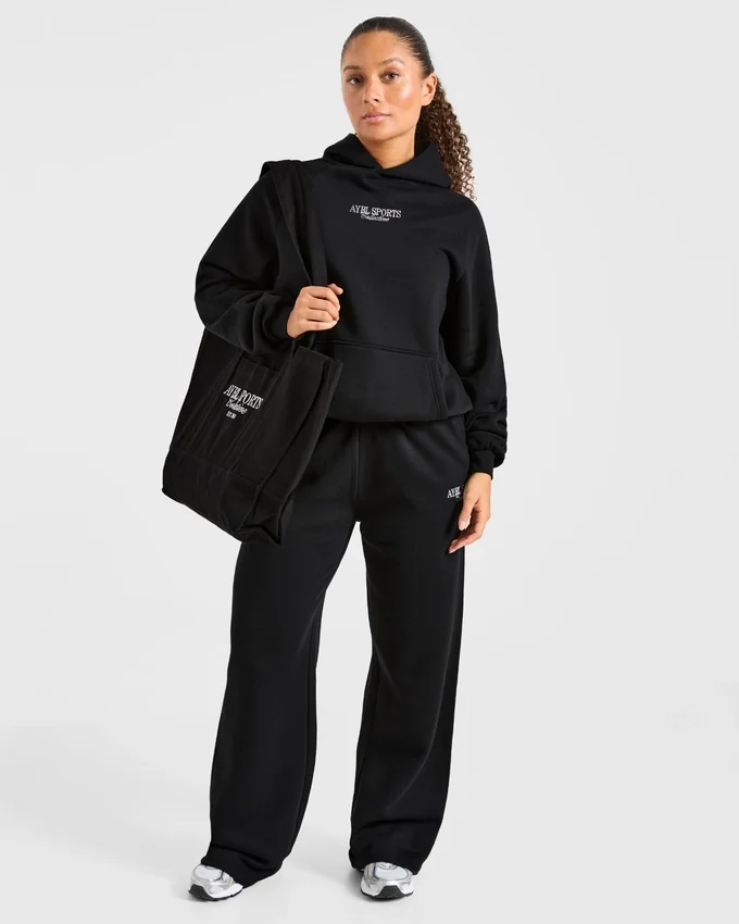 Sports Collective Mjukisbyxor med raka ben i oversized-modell