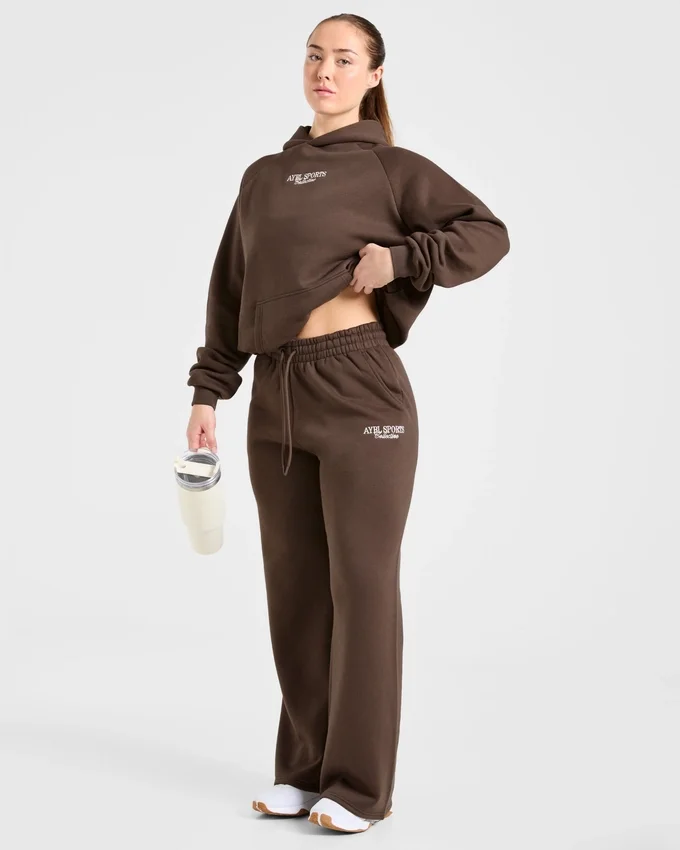 Sports Collective Mjukisbyxor med raka ben i oversized-modell