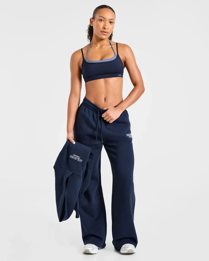 Sports Collective Mjukisbyxor med raka ben i oversized-modell